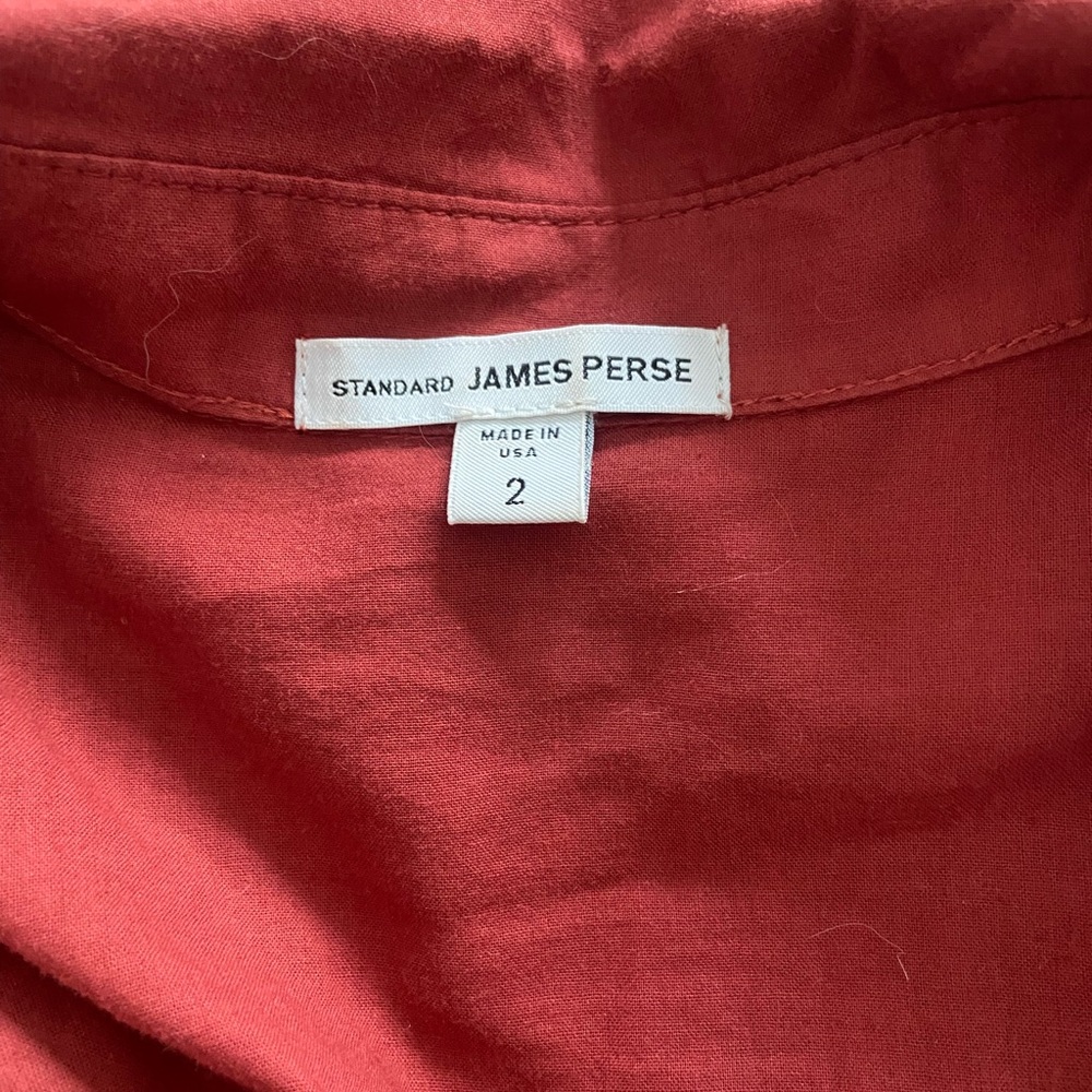 James Perse Terracotta Shirt - Picture 3 of 4